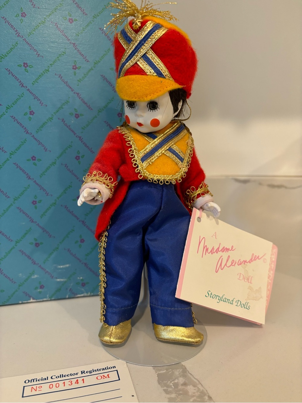 Madame Alexander Toy Soldier 8” Doll 481 Vintage 1993 Storyland Dolls Collection
